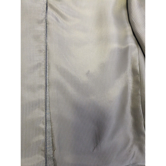 Pendleton Wool Blazer Men Size 40R Gray Windowpane Sports Coat Jacket - Picture 13 of 13